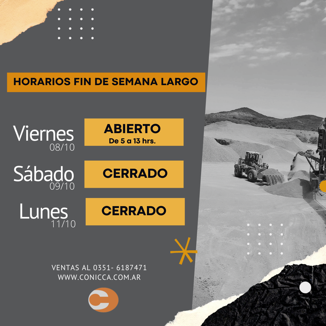 Horarios en Finde Extra Largo