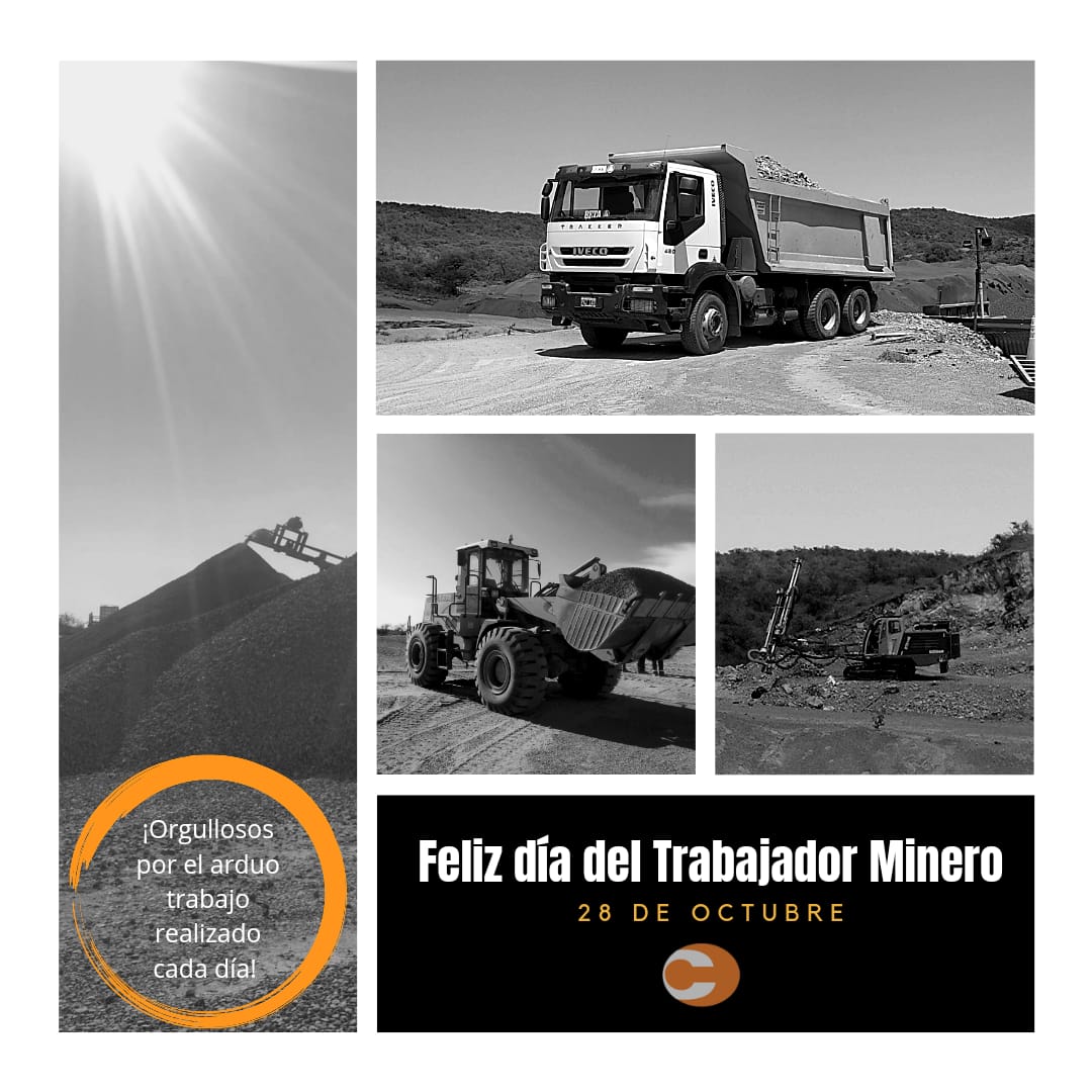 ¡Feliz día del Trabajador Minero!
