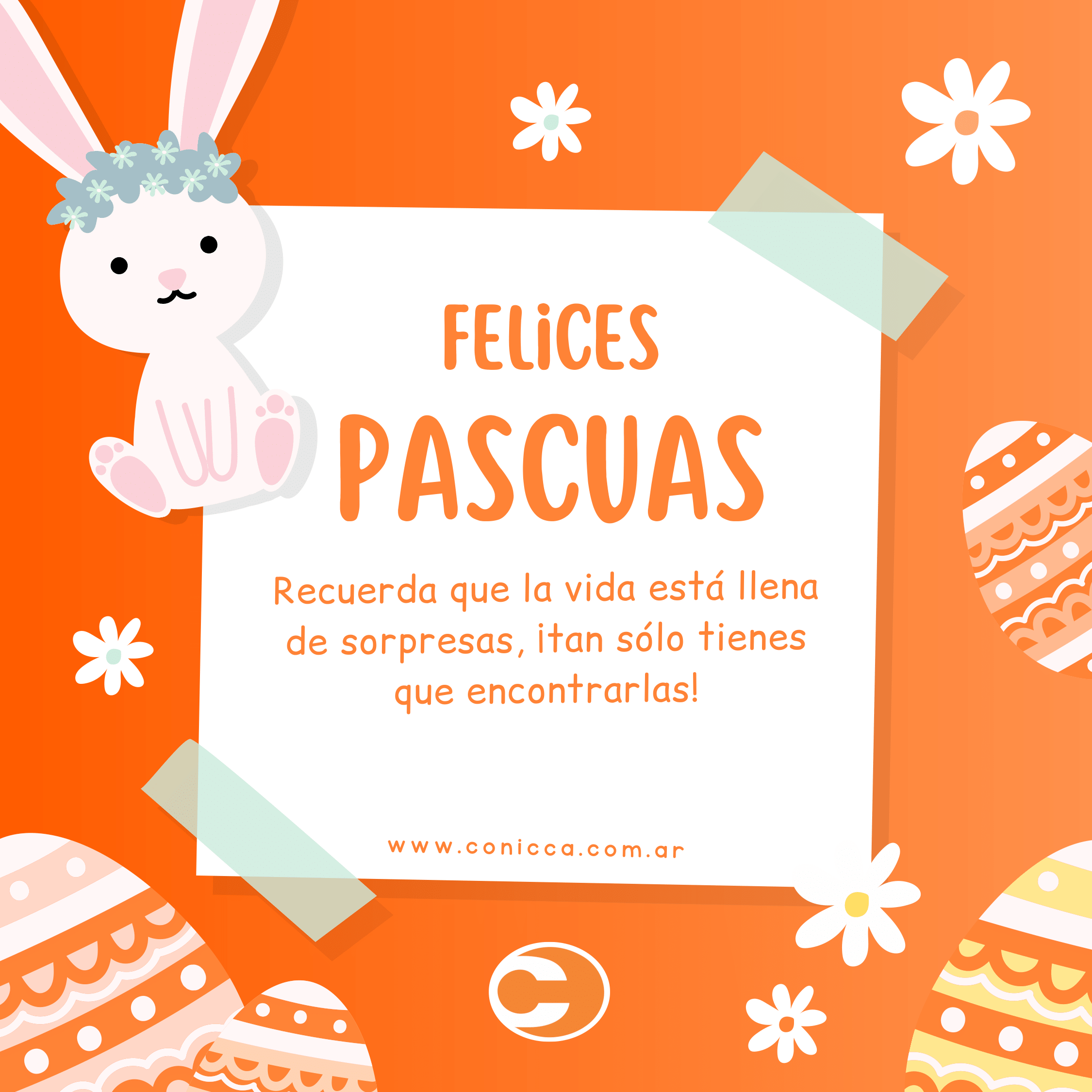 ¡FELICES PASCUAS!