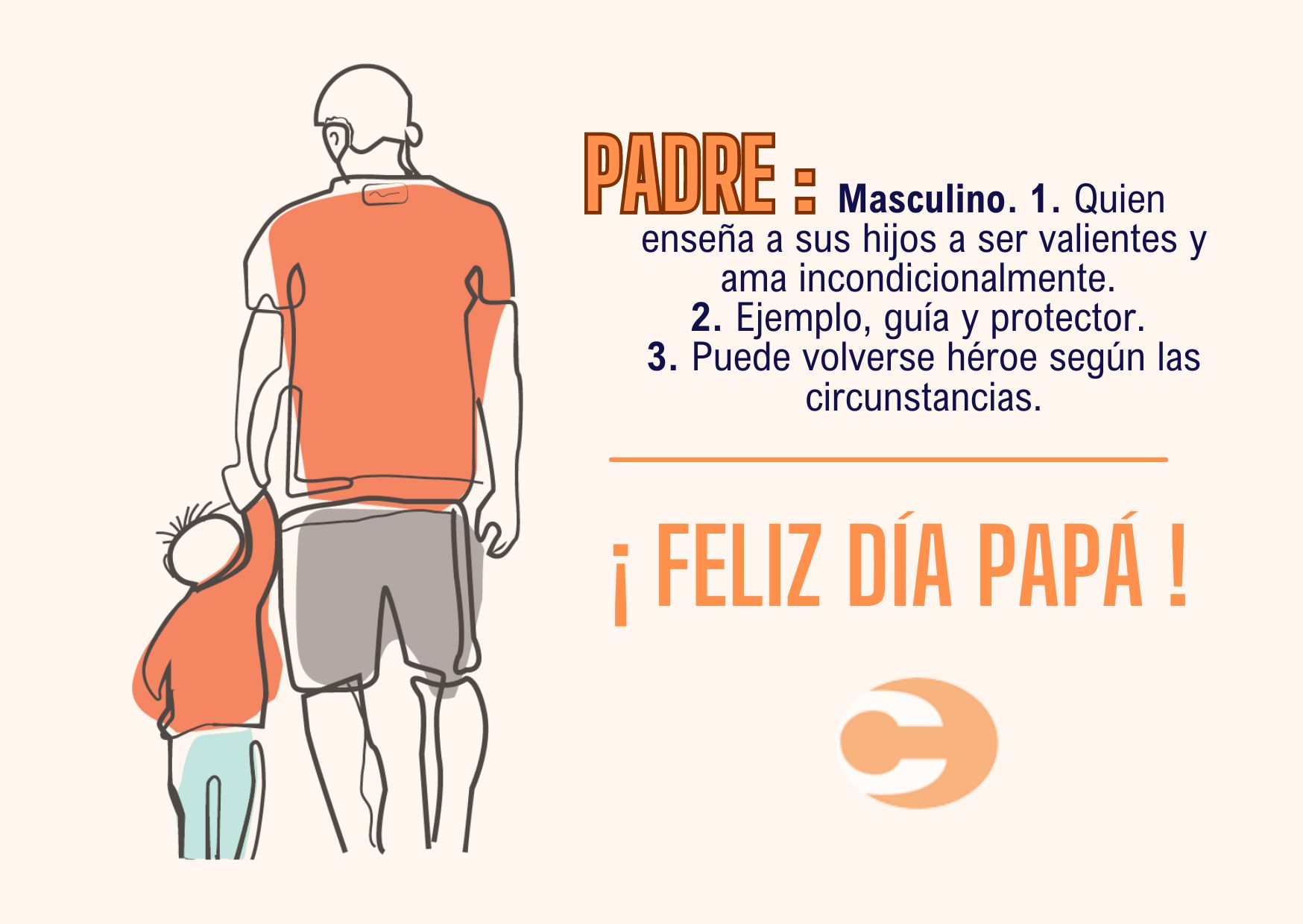 ¡Feliz día del Padre!